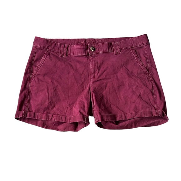 Magenta Cherry Red Khakis size 18 plus juniors - Picture 1 of 7